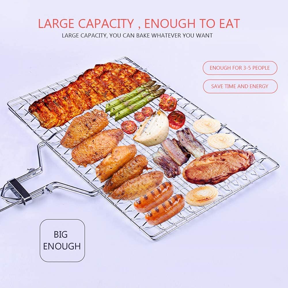 Portable Stainless Steel BBQ Grill