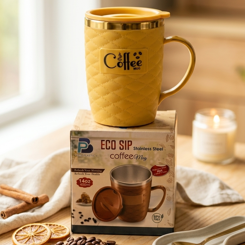 Eco Sip 400ml Insulated Coffee Mug