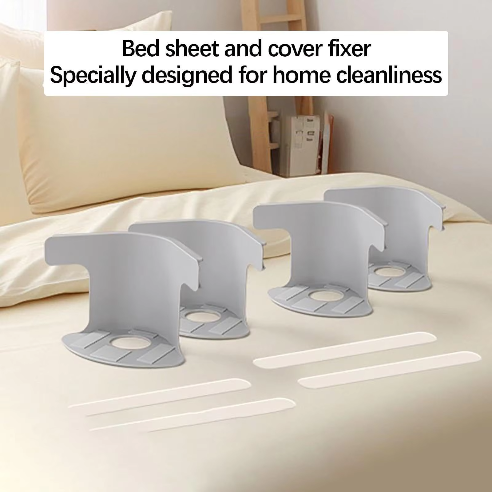 Heavy Duty Bed Sheet Corner Grippers (4PCS)
