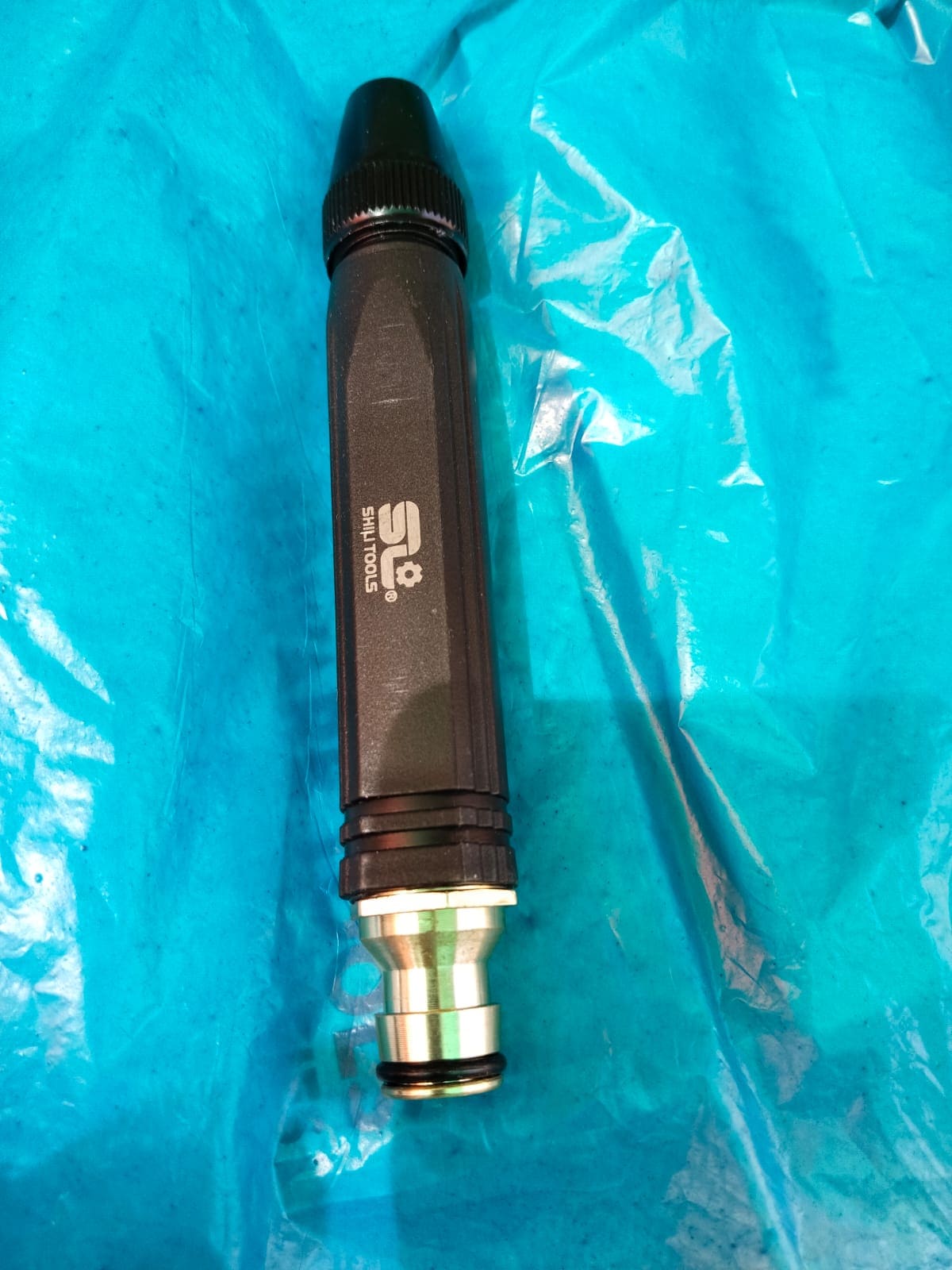 High Pressure Adjustable Water Spray Gun (SS + Brass Build)