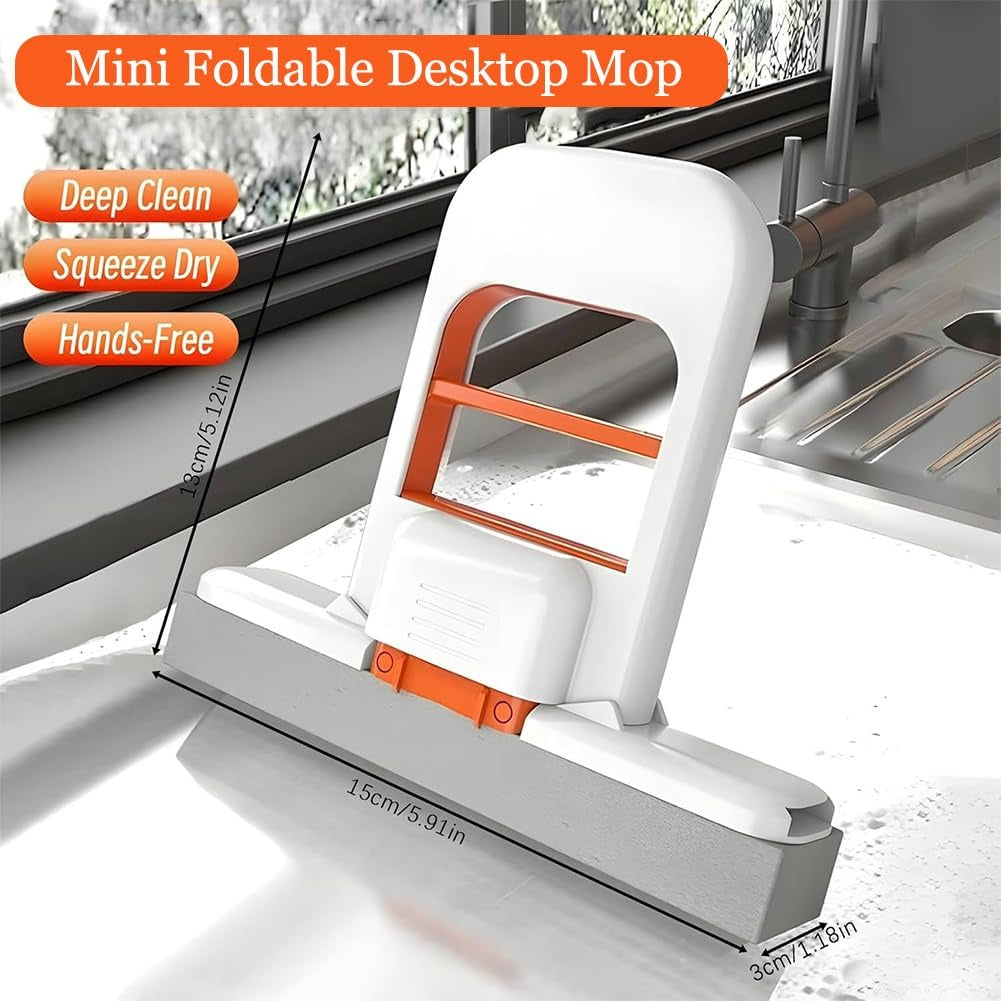 Foldable Self-Squeeze Mini Cleaning Mop