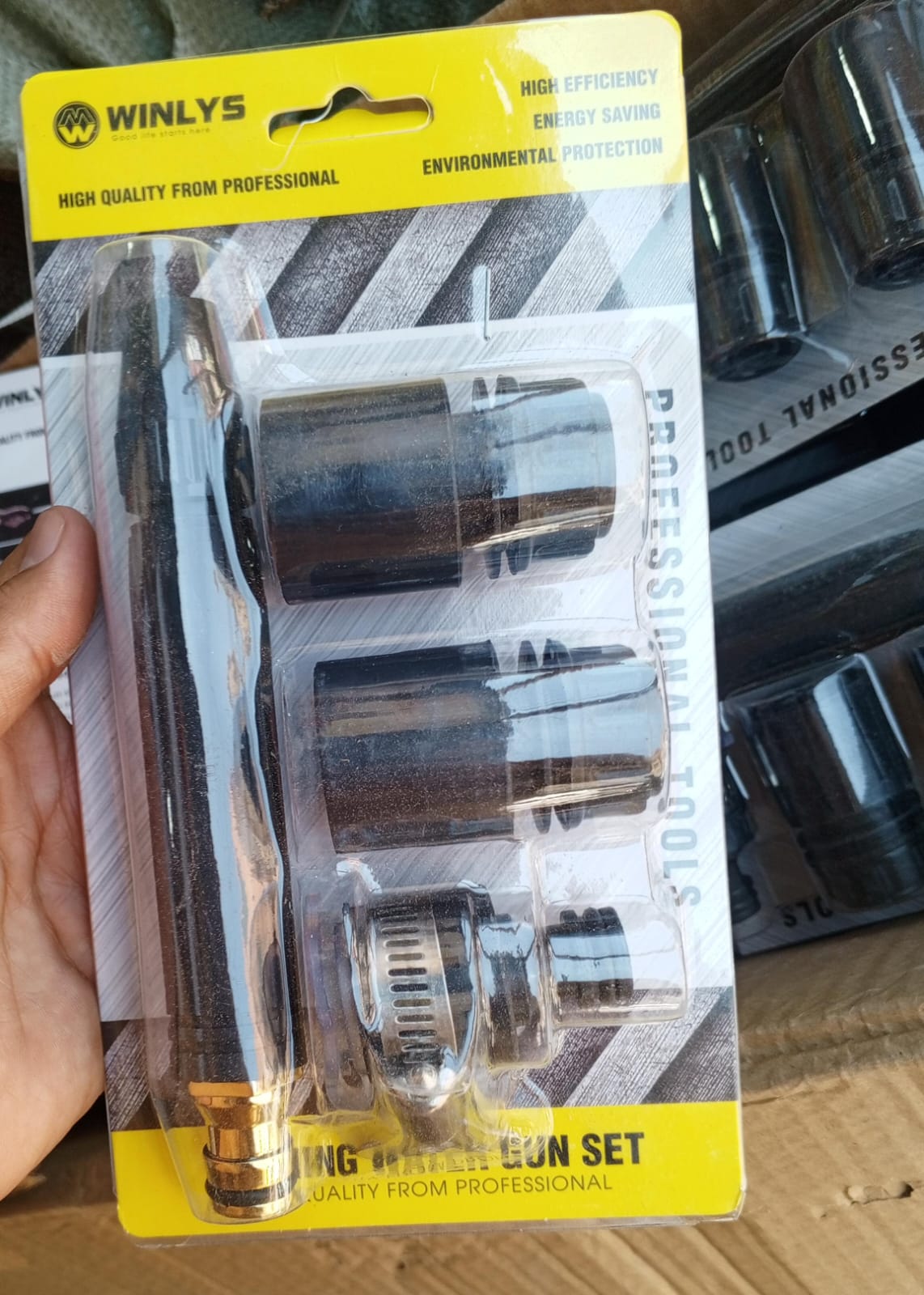 4-Mode High Pressure Spray Gun Set