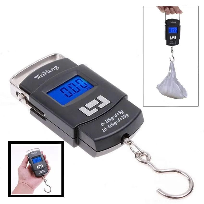 Portable Digital Kitchen & Luggage Scale – 50kg Capacity