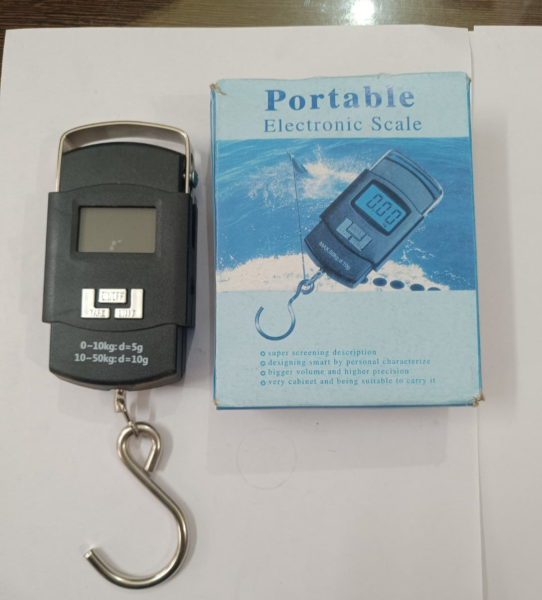 Portable Digital Kitchen & Luggage Scale – 50kg Capacity