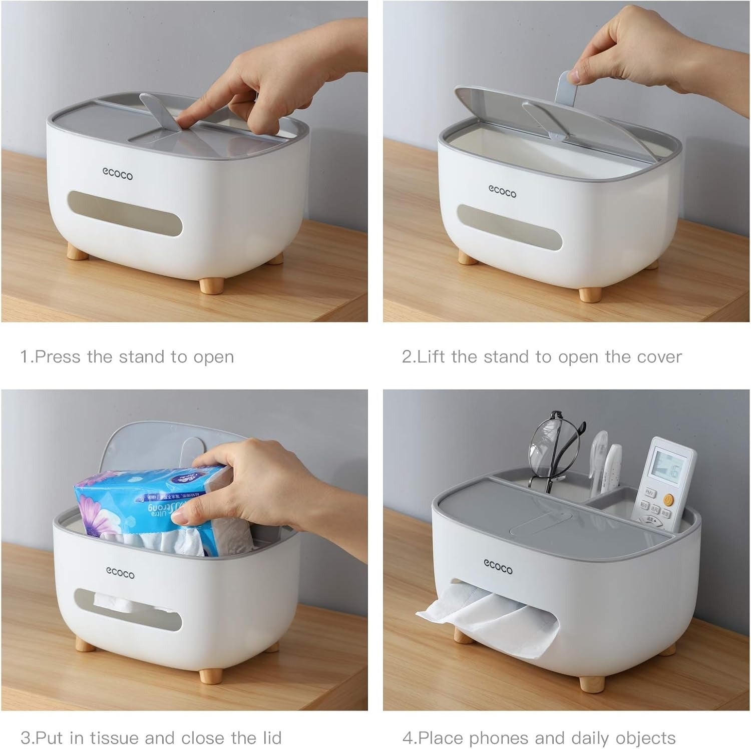 EcoTidy Smart Tissue Organizer