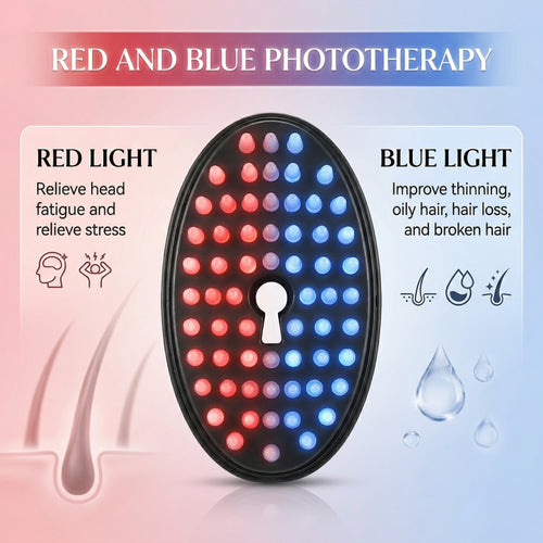 Steam LED Hair Growth Comb